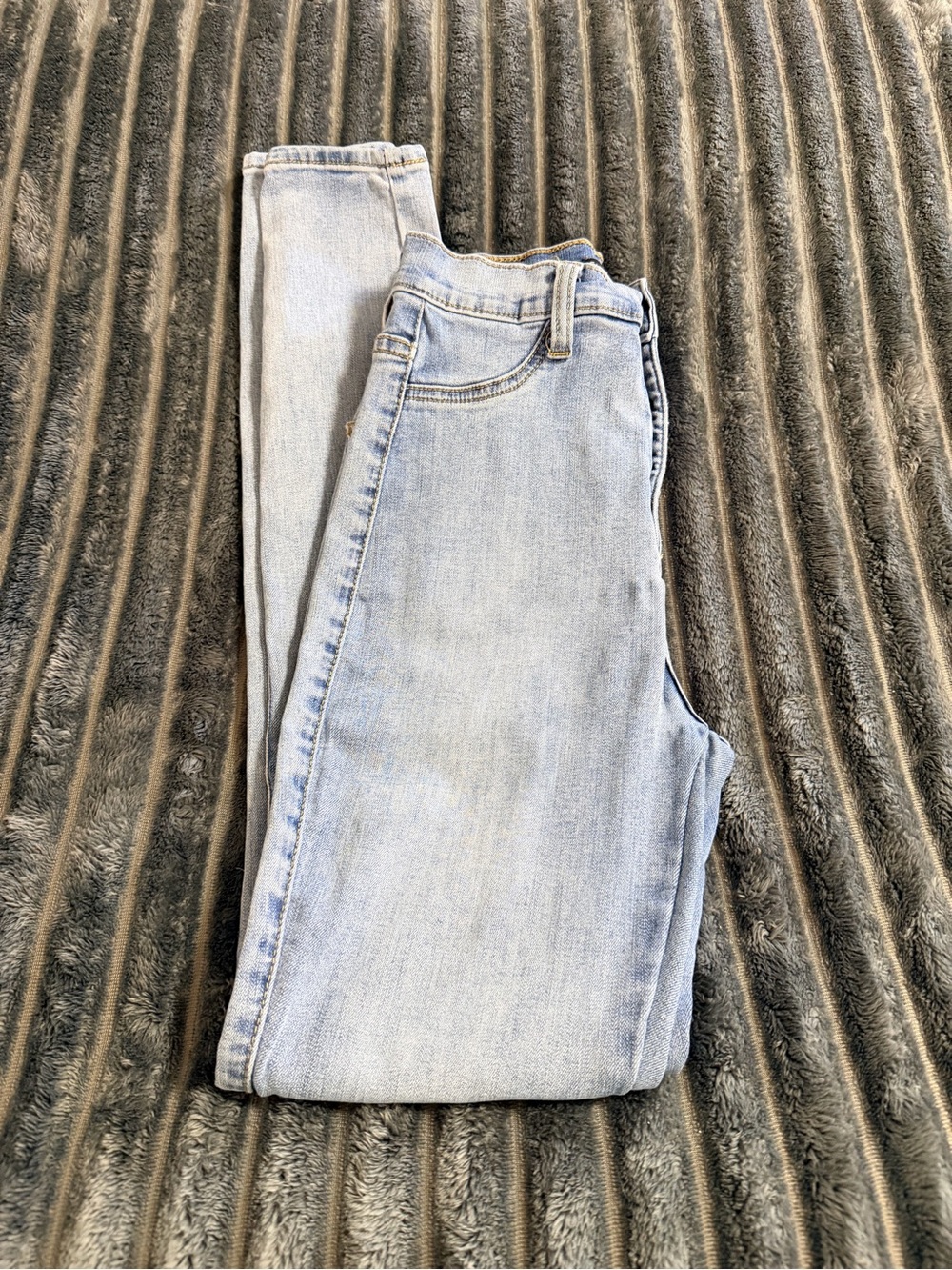 Fashion Nova Light Blue High-Rise Skinny Jeans